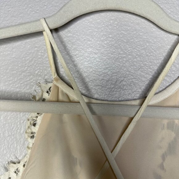 SAYLOR Alexis Mini Dress Size Small Cream & Black Lace Sleeveless - Picture 6 of 12